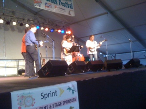 The Lynn Morris Band on Stage